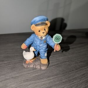 Cherish Cream and Gold Cherished Teddies Base